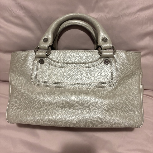 CELINE Boogie Bag in 100% Calf Leather with Jacquard Lining EEUC - Picture 1 of 9